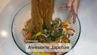 Quick and Tasty Japchae [upl. by Nolyag122]