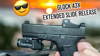 Vickers Slide Release Glock 43x [upl. by Gagne990]