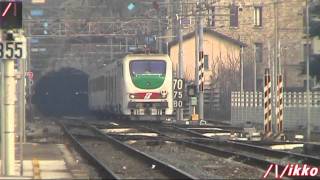 Treno Prove Archimede di RFI con E402B 142 e anche lui  Firenze Statuto 1412011 HD [upl. by Arva]