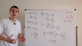 Rydberg Formula Derivation Bohr Model Energy Levels and Photon Emission [upl. by Shien421]