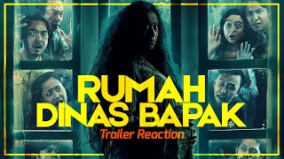 Trailer Reaction RUMAH DINAS BAPAK  Horor Komedi dari Dodit Mulyanto yang menjanjikan [upl. by Rubie]