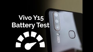 Vivo Y15 Battery Charging and Drain Test [upl. by Annaet]