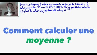 Calculer une moyenne pondérée  Quatrième [upl. by Butler]