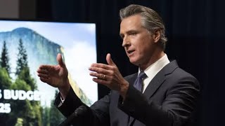 Gavin Newsom Wants to CRIMINALIZE AI Parody [upl. by Ahsuatan]