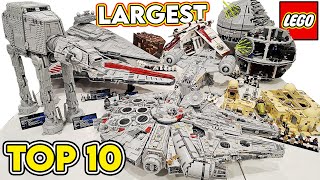 10 LARGEST LEGO STAR WARS SETS 2023 Edition [upl. by Hepzi]