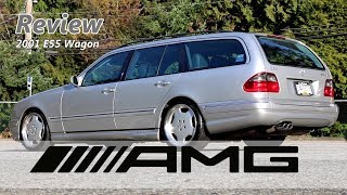 2001 Mercedes E55 AMG Wagon Review W210  The JDMEuro Rocket Wagon [upl. by Steel]