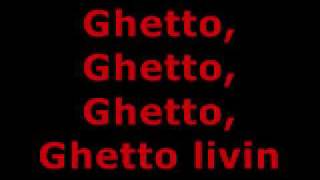 AKON  GHETTO LYRICS [upl. by Garrity341]