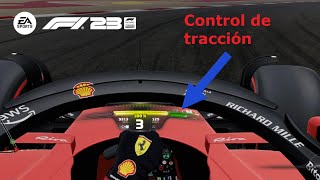 Por qué debes quitarte el control de tracción en F1 23  Tutorial no ayudas [upl. by Yesnil]