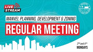 City of Manvel  Planning Development amp Zoning Meeting 11132023 [upl. by Teraj]