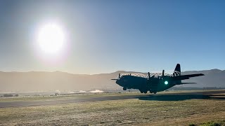 Warbirds over Wanaka 2024 RNZAF Hercules [upl. by Nyssa]