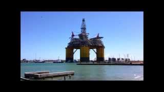 Shell Olympus Offshore Drilling Platform TLP ORIGINAL [upl. by Nnylyrehc]