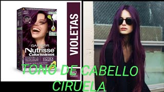 Cabello CIRUELA tinte Nutrisse 462 [upl. by Cormick49]