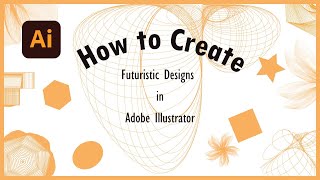 How to create Futuristic posters in Adobe Illustrator  Futuristic Poster Design [upl. by Kirsteni]