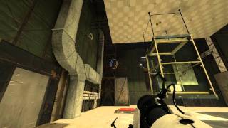 Portal 2 walkthrough  Chapter 6 The Fall  Enrichment Sphere 3 [upl. by Mallon978]