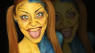 Evil Jester Makeup Tutorial [upl. by Gnurt]