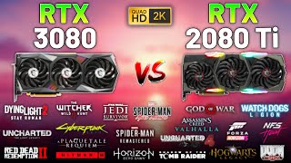 RTX 3080 vs RTX 2080 Ti in 2023 Test in 20 Games 1440p [upl. by Lebbie]