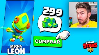 Compro la NUEVA skin de LEON y llego a RECORD DE COPAS  Brawl Stars [upl. by Ashia811]