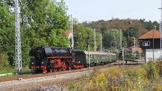 SachsenAnhalt Tag 2016 mit 01 509 und 44 1486 [upl. by Halbeib]