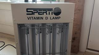 Sperti Vitamin D Lamp Review amp Treatment Times [upl. by Alathia]