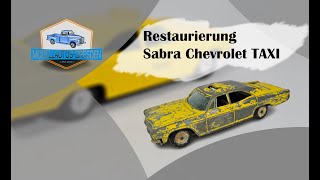 Modellauto Restauration 135 Chevrolet Taxi von Sabra Gamdakoor 143 [upl. by Ekaj807]