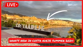 🔴LIVE NEW in Costa Adeje Fanabe amp Del Duque Sunset walk in Tenerife 🌙 SUMMER 2024 CANARY ISLANDS [upl. by Gipps244]