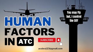 Human Factors in ATC  Air Traffic Controller  humanfactors atc aviationsafety [upl. by Gibert586]