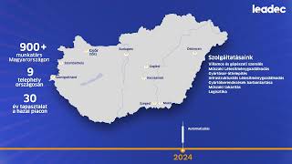 30 éves a Leadec Magyarországon  Cégtörténeti mérföldkövek [upl. by Risser]