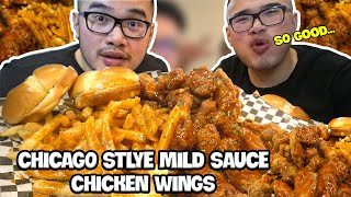 CHICAGO STYLE MILD SAUCE CHICKEN WINGS Recipe [upl. by Allehcim132]