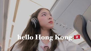 24 hours in Hong Kong  travel vlog 🇭🇰✨✈️ [upl. by Aibun]