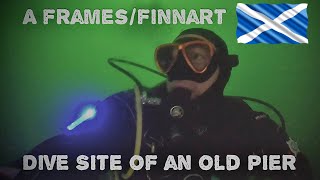 Diving at the A frames finnart 2024 [upl. by Hepsoj]