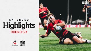 Round 6  Crusaders v Chiefs  EXTENDED Highlights 2024 [upl. by Nooj]