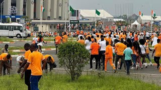 Désespoir des supporteurs africains ou sont les tickets stade vide  vente parallèle de tickets [upl. by Liborio]