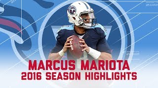 Marcus Mariotas Best Highlights from the 2016 Season  NFL [upl. by Dorwin]