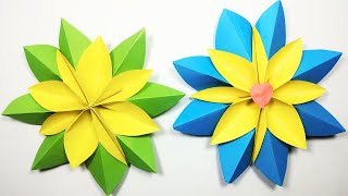 How to Make Easy Poinsettia Flowers  Diy poinsettia flower [upl. by Bywaters]