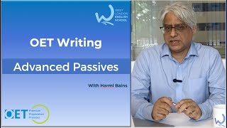 OET Writing Advanced Passives [upl. by Emmy425]