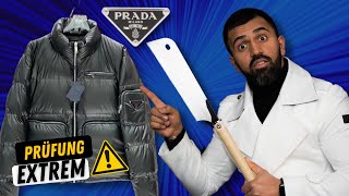 BESTE FAKE PRADA JACKE  Prüfung Extrem [upl. by Aihtekal]