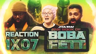 Book of Boba Fett  1x7 In The Name of Honor  The Normies Group Reaction [upl. by Grearson]