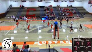 2023 JV Volleyball Claymont vs Tusky Valley [upl. by Idrahs]