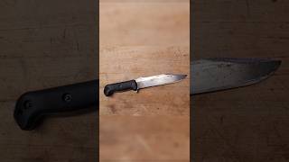 160€ Bushcraft🌲🔪 Messer RESTORATION knife bushcraft diy edc handwerkmessersurvival werkstatt [upl. by Keily158]