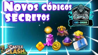 🔥 NOVOS CÓDIGOS SECRETOS 🔥 🔵 500INSCRITOS 🔵 EBSDROID [upl. by Ennaitak]