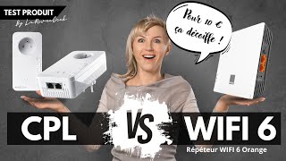 WIFI 6 vs CPL  Test du récepteur Wifi 6 Orange à 10€ ça décoiffe [upl. by Nalyk872]