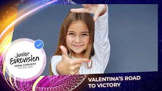 Valentinas road to victory 🇫🇷  Junior Eurovision 2020 [upl. by Nagoh]