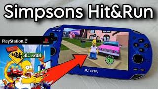 The BIGGEST Ps Vita Port of 2024 is HERE and I LOVE IT  Simpsons Hit amp Run [upl. by Parik]