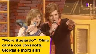 Fiore bugiardo Olmo canta con Jovanotti Giorgia e molti altri [upl. by Anelat498]