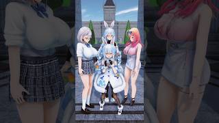 Hololive 앞치마  Pekora PekoMama Noel Ririka Fauna Iroha Marine Chloe MMD [upl. by Gupta526]