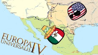 The Mexican American War  EU4 MP In A Nutshell [upl. by Marmion552]