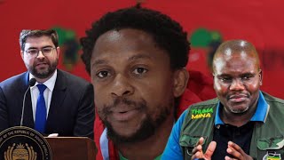 EFF  DR NDLOZI DESTROY DA AND ANC IN RULES COMMITTEE  malema [upl. by Sabina]