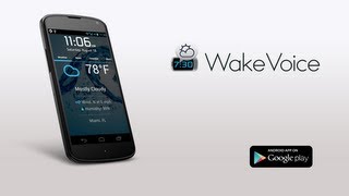 WakeVoice  Android Alarm [upl. by Ajiak]