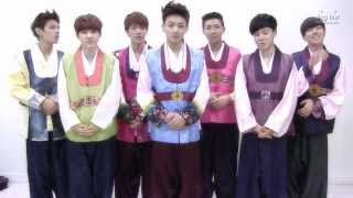 방탄소년단 Lunar New Years day greeting [upl. by Ettesil]