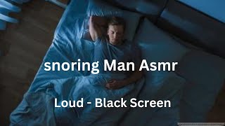 Light Snoring Sound For 15 minutes Is Great For Deep Sleep And ASMR With A Dark Screen [upl. by Sivel]